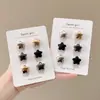 Broche Imán Hebilla Magnética Hebilla Magnética Forma de Estrella Hebilla Fija para Bufanda de Seda Suministro Directo del Fabricante Transfronterizo En Stock 51 Colores Multicolor Opcional