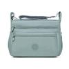 Bolsa Transversal Feminina Casual Multicamadas Bolsa de Múmia de Alta Qualidade e Alta Capacidade para Mulheres Bolsa de Ombro Leve de Tecido Lavado para Mulheres