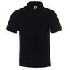 Camisa Polo de Algodón Puro de 220g Ropa de Trabajo Logo Impreso Personalizado Camisa Publicitaria Corporativa Cuello Camisero Algodón Puro Manga Corta Bordado DIY