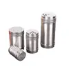 Frasco de Condimentos de Acero Inoxidable Frasco de Pimienta Frasco de Polvo de Comino Frasco de Condimentos para Barbacoa Herramientas Frasco de Condimentos de Cocina Palillo