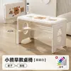 Juego de Mesa y Silla de Estudio para Niños Lectura Hogar Mesa y Silla de Educación Temprana para Niños Mesa Plegable Juguetes para Escribir y Pintar