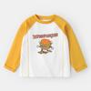 Camiseta de Manga Longa 100% Algodão para Meninos Outono 2026 Nova Roupa Infantil Roupa Básica para Bebê Top Roupas da Moda Primavera e Outono