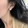 Branco Australiano Prêmio Artificial Top Branco Australiano Luz Fria Brincos de Pérola de Água Salgada Brincos Elegantes Femininos Joia para Furo na Orelha