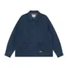 Roupas Vintage 2025 Outono Novo Estilo Chinês Botão Étnico Design Solto Casual Jaqueta Lavada