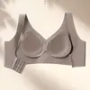 Ropa Interior Sin Costuras de Soporte Suave Levantamiento Antigravedad para Mujeres para Levantar los Senos Grandes y Hacerlos Más Pequeños, Reducir los Senos Secundarios, Prevenir la Flacidez, Sujetador de Copa Fija