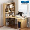 Mesa de Computador de Mesa Canto de Casa Mesa Estante Armário Combinação Simples Quarto Estudante Mesa de Escrita Estudo