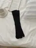 26 Calcetines Miu Primavera/Verano Estilo Japonés Color Sólido Raya Vertical Calcetines de Punta Dividida Calcetines de Dos Dedos Calcetines de Media Pantorrilla Transpirables Estilo Delgado Calcetines Caídos