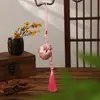 Sache de Fragrância para o Festival do Barco-Dragão Bola Redonda Pequena Estilo Chinês Enfeite para Pendurar na Cintura Hanfu Bolsa de Fragrância Bolsinha com Bordado Floral de Seda