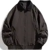 Nueva Chaqueta para Hombre 2026 Tendencia de Venta Caliente Marca Ropa de Trabajo Chaqueta con Cuello Campana Elegante para Hombre Primavera-Otoño Exterior Casual Top
