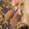 Versão de pele de carneiro ~ Cortiça Couro genuíno de sola grossa Birkenn Pantufas femininas de verão Pantufas Sandálias de meia sola