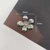 Flor de diamante rosa liga acessórios doce personalidade legal grampo de cabelo acessórios de cabelo capa de celular buraco sapatos joias DIY materiais artesanais