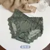 Calcinha Feminina de Renda com Cetim Estilo Francês, Confortável e Respirável, com Forro de Seda, Semitransparente, Levanta Bumbum para Mulheres