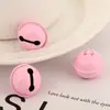22mm cor doce 17mm pintura colorida Sino pequeno 2diy coleira de animal de estimação acessórios chaveiro bolsa pendurar Sino pequeno