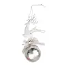 Venta Directa de Fábrica Reno de Navidad +5cm Bola de Navidad R5-H Colgante de Decoración Navideña Decoración de Árbol de Navidad Festivo