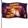 Bandeiras de Halloween Mais Vendidas da Amazon, Itens de Decoração de Atmosfera Externa de Abóbora e Bruxa de Halloween, Bandeiras de Halloween