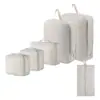 Bolsas de Almacenamiento de Viaje de Tela de Memoria Imitación de Explosiones Transfronterizas Set de 6 Piezas Traje Bolsa de Almacenamiento Sub-paquete Ropa Equipaje Bolsa de Viaje