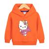 Suéter con capucha para niña KT Cat, otoño 2022, primavera y otoño, nueva ropa para niños, top informal para niña, abrigo para niña