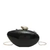 Bolsas Estrangeiras de Comércio Exterior Novas para Mulheres, Bolsas de Festa Simples Tendência em Formato de Bala, Bolsas Clutch de Acrílico, Bolsas de Ombro Femininas, Luxo Leve