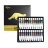 Set de Pintura Acrílica Risa 36 Colores 5ml/12ml Que No Se Desvanece Pintura de Graffiti para Niños Pintura Texturizada Mezcla de Colores