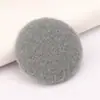 Atacado de Fábrica Botões Decorativos Coloridos de Tecido Pelúcia Botões para Casaco de Caxemira Suéter Jaqueta Vento Bolsa Botões de Tecido Prova de Amostra Personalização