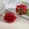 F-Flores de Rosa de Alta Qualidade para Imitação, Flores para Boutonnière, Flores para Decoração de Casamento, Materiais DIY Feitos à Mão, Acessórios Florais para Roupas