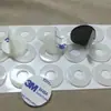 Al por mayor en stock Almohadilla de Silicona Negra Mate Amortiguadora de Golpes Autoadhesiva Base Antideslizante de Silicona para Altavoz Eléctrico Lámpara de Mesa