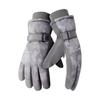 Guantes de esquí para hombre y mujer invierno con forro polar grueso cálido para montar en stock pantalla táctil guantes para exteriores algodón mayoreo frío