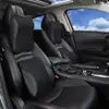 Almofada Lombar para Carro Almofada Lombar Encosto Quatro Estações Multifuncional Respirável Espuma de Memória Suporte Lombar Suporte de Cintura para Carro Almofada de Carro