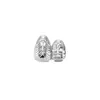 Amazon Transfronterizo Hip-Hop Conjunto Doble Relieve de Calavera Brackets de Diente de Oro Accesorios Dentales Electroplateados Auténticos Decoración Dental Falsa de Moda Personalizada para Mujeres