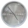 Comercio exterior marco blanco superficie de aluminio reloj de exportación moda simple decoración de oficina reloj de pared reloj de pared convexo de exportación