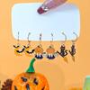 Aretes de Halloween Nuevo Hot-Selling Fantasma Diablo Calabaza Goteo de Aceite Femenino Personalizado Creativo Placa de Acetato Fantasma Set de Varias Piezas