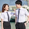 Camisas Profesionales 2023 para Hombres y Mujeres, Manga Corta Khmer Tienda 4S Bienes Raíces Seguros Ventas Ropa de Trabajo Hotelera Camisas