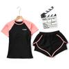 Swimsuit Mulheres Barriga Dividida Cobrindo Slim Conservador Swimsuit Estudantes Moda Grande Tamanho Hot Spring Quick-drying Fada Swimsuit