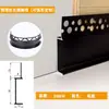 Rodapié Empotrado de Aleación de Aluminio con Yeso Pre-Empotrado, Zoclo de Piso en Forma de L, Rodapié Metálico Empotrado Invisible Oculto en Forma de H