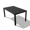 Mesas y Sillas de Plástico-Madera para Exteriores, Muebles para Cafetería al Aire Libre en el Patio, Muebles de Madera Anticorrosión para Terraza, Fábrica de Mesas y Sillas de Ocio para Balcón