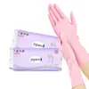 Guantes de Nitrilo de Grado Alimenticio para Cocina Doméstica Lavado de Platos y Lavado de Verduras Engrosados y Largos Impermeables Antideslizantes Guantes para Lavar Ollas y Tareas del Hogar