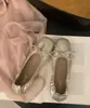 Mocasines retro Chuyuji de punta cuadrada con lazo, zapatos planos versátiles de estilo coreano, tipo ballet poco profundos
