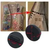 Hebilla de Tapa de Mariposa de Plástico Broche Embroika de Plástico Accesorios para Gorra de Tarjeta Insignia Resina Caucho Tapa Redonda Negra Blanca
