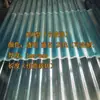Telha translúcida ondulada tipo 840, painel de policarbonato ondulado transparente anti-corrosão para sombreamento, painel translúcido espessado de cobertura em PRFV