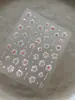 Pegatinas para Uñas con Patrón de Hormiga Estilo Clásico Flor de Diamante de Cristal Lunares Pegatinas para Uñas Accesorios Fábrica al por Mayor YT8594