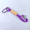 Llavero de cuerda de nailon tejida de color para hombre y mujer, cadena de montañismo, llavero para pareja, colgante para teléfono móvil, cordón para bolso.
