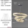 Araña de Cristal para Sala de Estar, Nueva Araña de Diseñador Estilo Italiano de Lujo Ligero para Dúplex, Luz Principal Minimalista Moderna para Comedor y Dormitorio