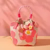 Caixa de Presente de Casamento Estilo Bolsa para Madrinhas, Caixa Vazia, Bolsa Tote Prática, Lembrancinha de Casamento, Toque de Luxo Nichado