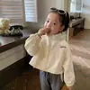 Nueva Chaqueta de Primavera y Otoño para Niñas Ropa Exterior Elegante para Bebés Chaqueta Estilo Coreano Corta para Niños Rompevientos Fresco Pequeño