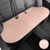 Cojín de asiento de coche de gamuza pequeño de tres piezas universal para las cuatro estaciones cojín de asiento transpirable de verano cojín de asiento individual no afecta la ventilación ni la calefacción