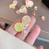 Broche de Bádminton Tenis de Mesa Caricatura Linda Serie Deportiva de Tenis Insignia de Metal Accesorios para Bolsas de Estudiantes Hombres y Mujeres