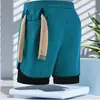 Pantalones cortos de running talla grande para hombre y mujer, finos de verano, nuevos, de secado rápido, para entrenamiento, fitness, pantalones casuales deportivos