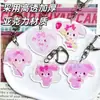 Llavero de Acrílico de Conejo de Dibujos Animados Sanrio Anime Decoración Linda para Mochila Colgante para Mochila de Mejor Amigo Adorno
