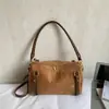 Bolso cruzado coreano de nicho para mujer, bolso tipo almohada de moda casual para el día a día, bolso de hombro de mano simple y versátil