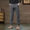 Pantalones Casuales de Primavera y Verano para Hombre 2024 Nuevos Elásticos Ajustados Rectos Deportivos Pantalones de Hombre Delgados de Negocios Sueltos